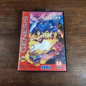 Sega Genesis Disney Aladdin Game